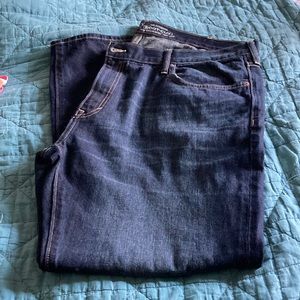 Old Navy men’s bootcut jeans size 44x32 worn once if even.